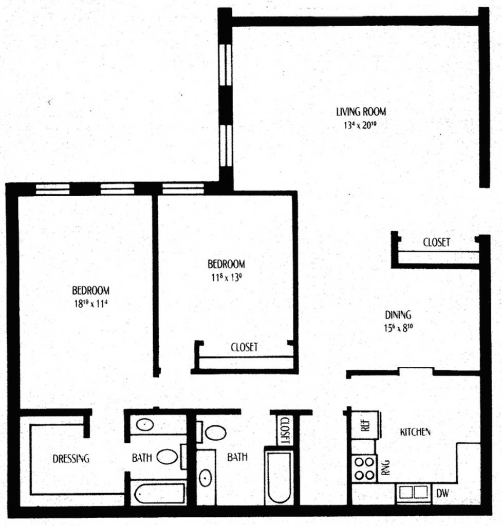 Three Bedroom – Plan 3 “Plan C”